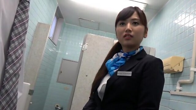 Kawasaki Arisa doesnt mind sucking a dick in the bathroom