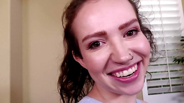 Hazel Paige gets on top of a dude to ride his thick pecker