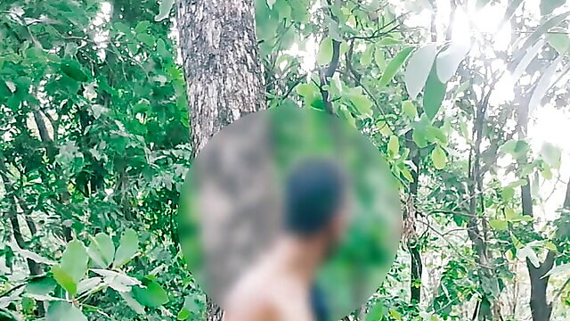 Pakistani Muslim gay boy nude in forest
