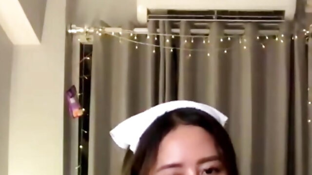 Cosplay Dildo, Indonesian Teen, Japanese Nurse