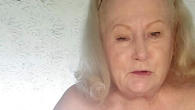 This Horny Granny Terrytowngal Loves To Show Off And Play With Herself.