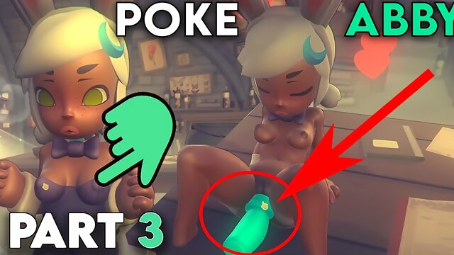 Poke Abby By Oxo potion (Gameplay part 3) Sexy Bunny Girl