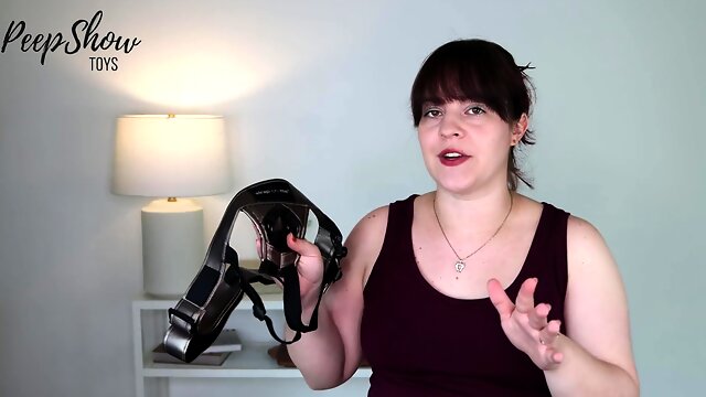 Sex Toy Review - Strap-on-me Curious Harness - Cushioned And Comfortable Strapon!