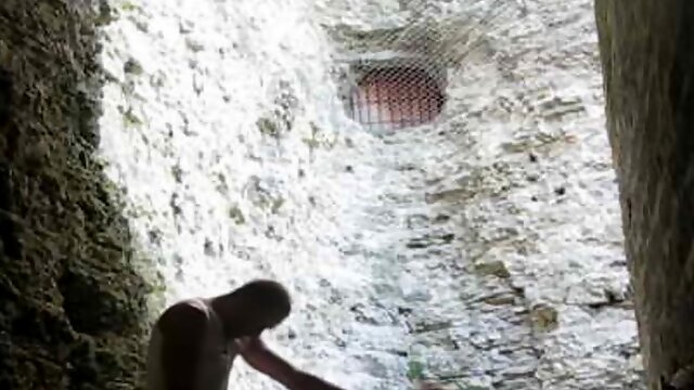 Brunette Sucks Cock And Fucks In The Ruins Of An Old Fortress