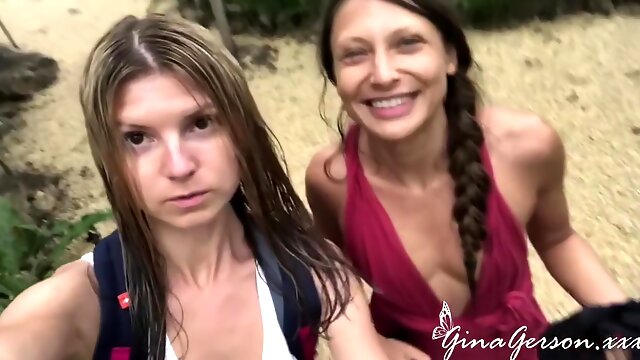 And Sexy Vacation Travel - Talia Mint And Gina Gerson