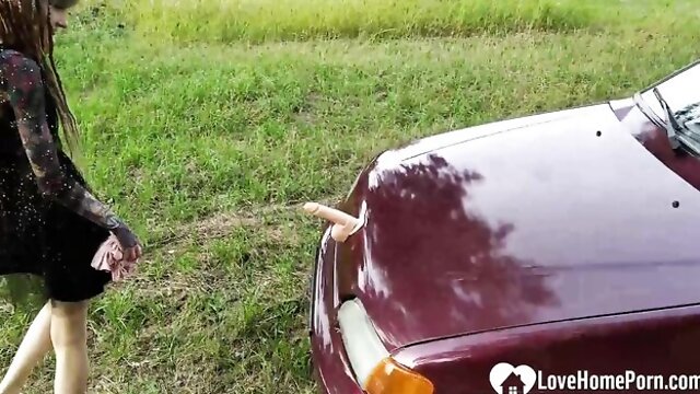 Adroit models blowjob dirt