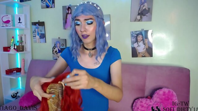 Crossdresser Wig