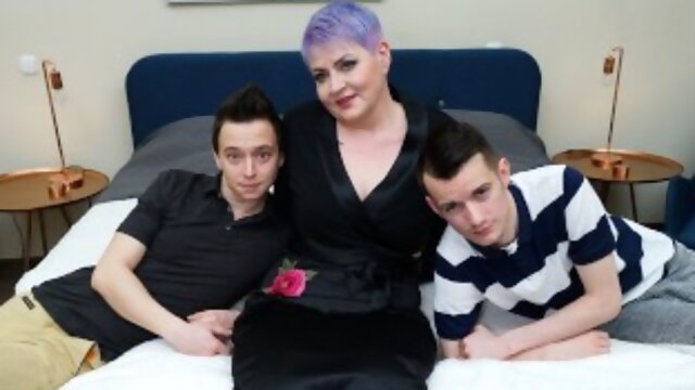 Curvy Step Mom Surprises Her Step Sons With A DP