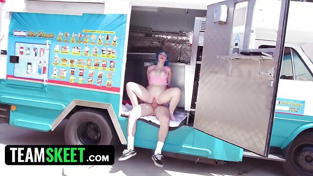 Gorgeous Jewelz Blu Does A Sex Interview And Fucks Cock For Ice Cream On A Hot Day - TeamSkeet AllStars