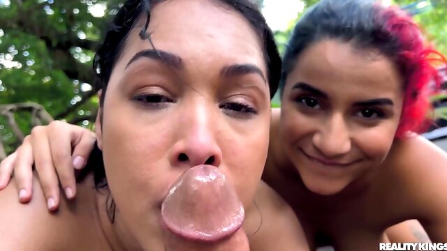 Exotic bimbos heart-stopping adult video