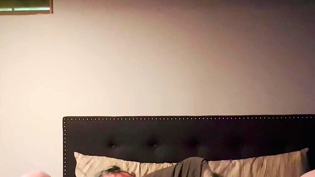 Dildo with lube in ass