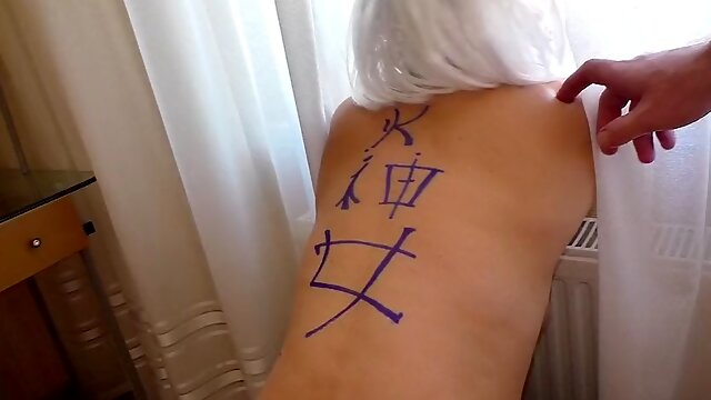 Anal sex and creampie for mature milf with big ass