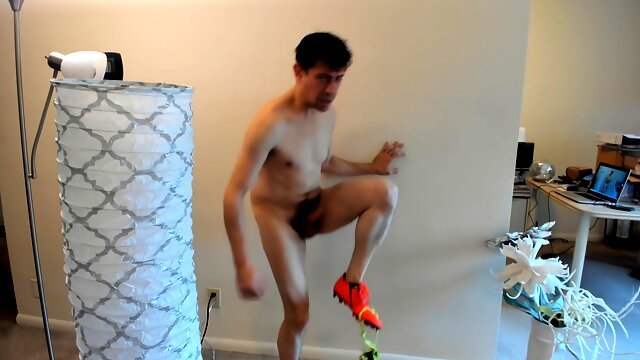 Muscle God Has Summoned You To Watch Him Jerkoff! Welcome To Paradise!