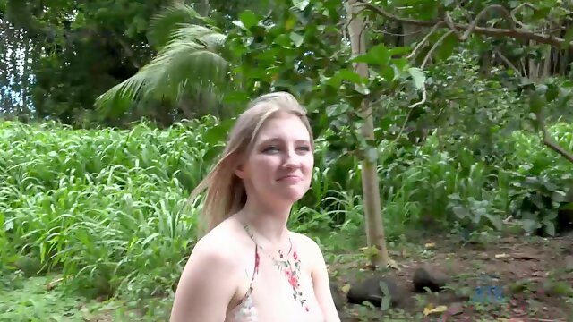 Melody Marks enjoys while getting fingered by her boyfriend