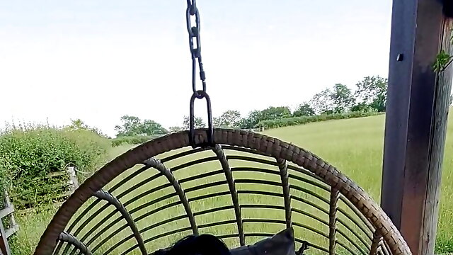 Nicole DuPapillon UK's Longest Labia  - Summertime Swinging