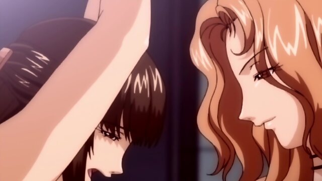 Slutty anime babe lifts up her skirt and takes it in her ass