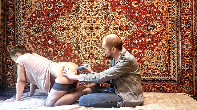 Russian Slave Girl, Mistress Anal Stretching