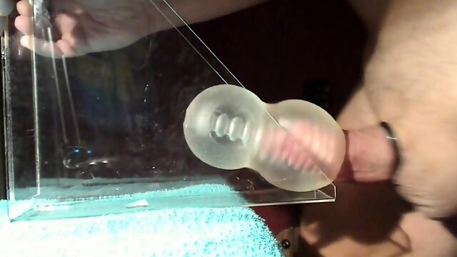 Huge load daddy fleshlight