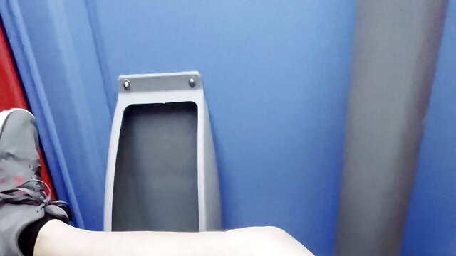 Jerkin in a porta-potty