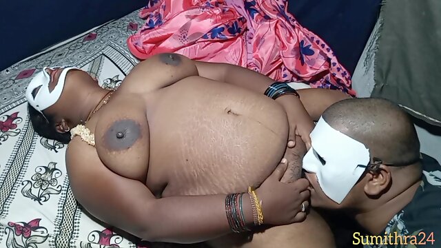 Sumithra Hard Creampie Fucking Her Mama Hot Moaning