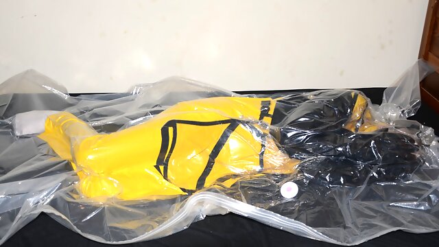 Jun 29 2023 - VacPacked in my yellow Carhartt raingear with my heavy rubber gloves PVC aprons and face shield