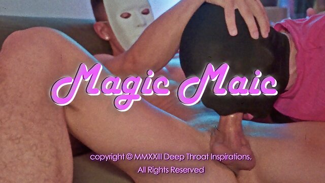 Masked Twink pounds Magic Maics throat!