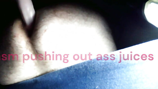 Multiple assgasms by multiple toys