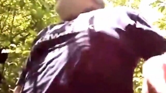 Reluctant straight Daddy gets drained by younger chaser