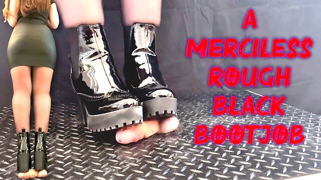 Your Boss Gives You a Merciless Rough Bootjob Treatment - with TamyStarly - CBT, Ballbusting