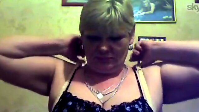 Blond Russian Mature Solo