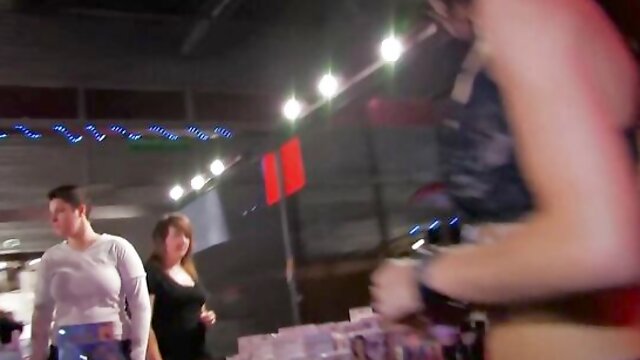 Threesome scene with well-proportioned milady from Love Home Porn