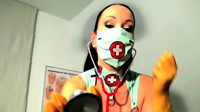 GloveMansion - Fetish Liza - Nurses Stethoscope JOI