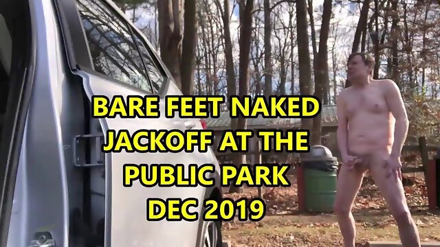 Barefeet Naked JO at Park Car Park December 2019