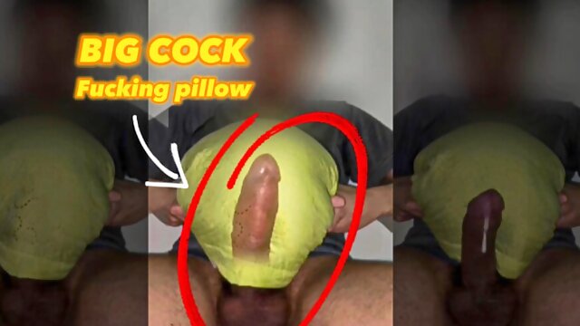 Arriving horny from college, and I fuck a pillow to calm the desire (TEASER)