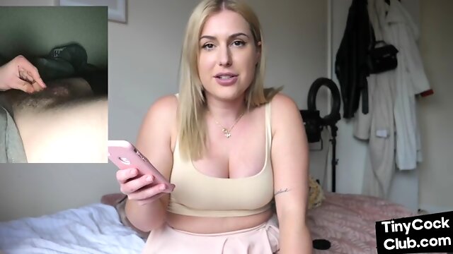 SPH solo lady talks dirty about small cocks on the phone