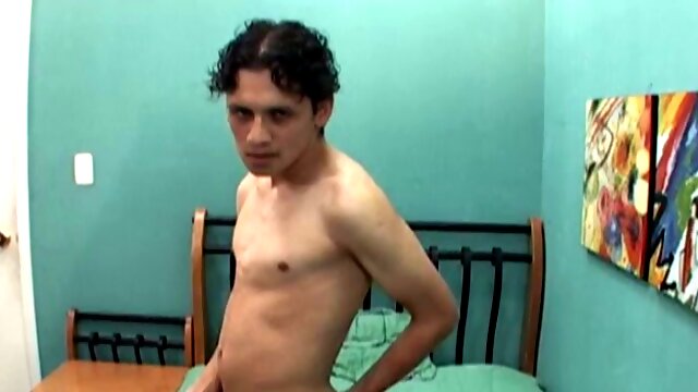 Gerson is a horny young latin boy who really wants to get fucked. All alone one finger will have to do and hes soon naked on the bed with a big cock.