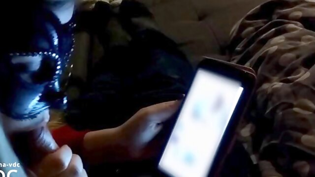 Sucking my boyfriend while I watch dickpics on twitter