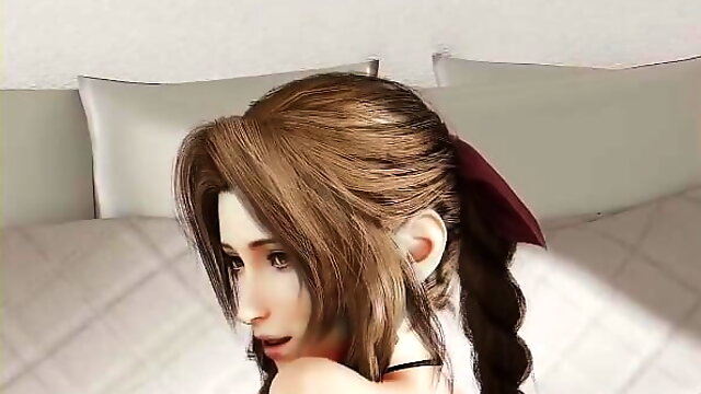 Aerith Gainsborough Getting Her Pussy Stuffed