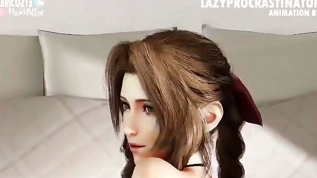 Aerith Gainsborough Getting Her Pussy Stuffed Sound Version