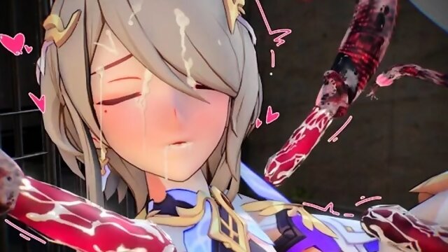 Honkai Impact Rita ambushed by insects (xmhy)