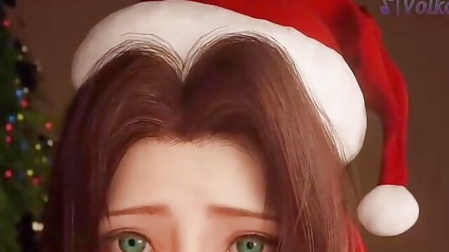 Look Into Aerith Eyes As She Rides You