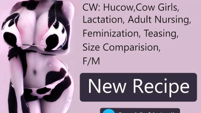 Gender Swap, Hucows Milking, Lactating