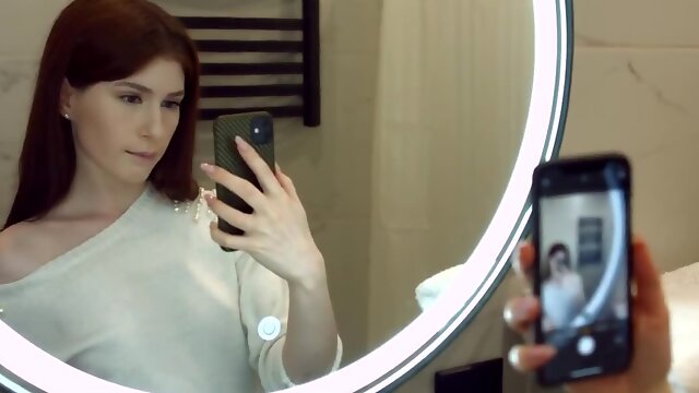 Redheaded beauty offers him everything he has ever needed