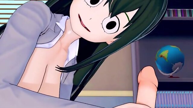 MY HERO ACADEMIA TSUYU ASUI (3D HENTAI)