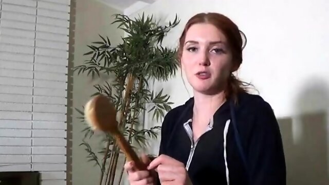 Clare Spanks Men - Audrey Tate - Flowers Spanking