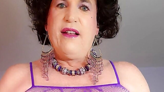Granny tranny Vicki wants to spoil and pamper you!