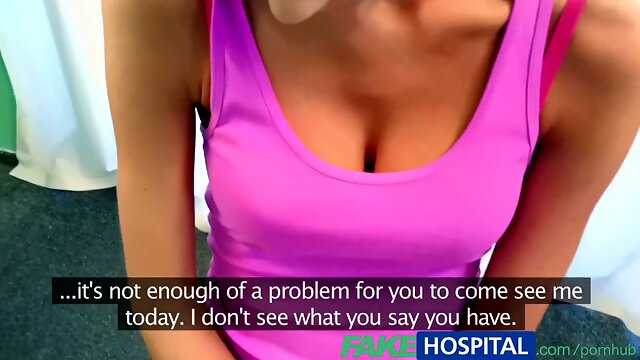 EvelynNeil, the gorgeous Asian patient, begs for a creamy surprise from her doctor