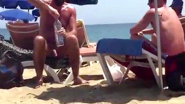 Gay Beach Cumshot