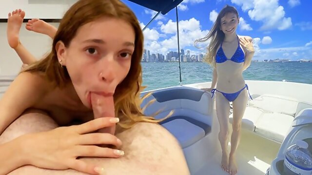 TAKING MY GF Jessica Marie ON A BOAT RIDE AND THEN TWO ROUNDS BACK AT MY PLACE