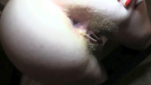 Watch this POV amateur get her ass drilled and take a hot load in her mouth